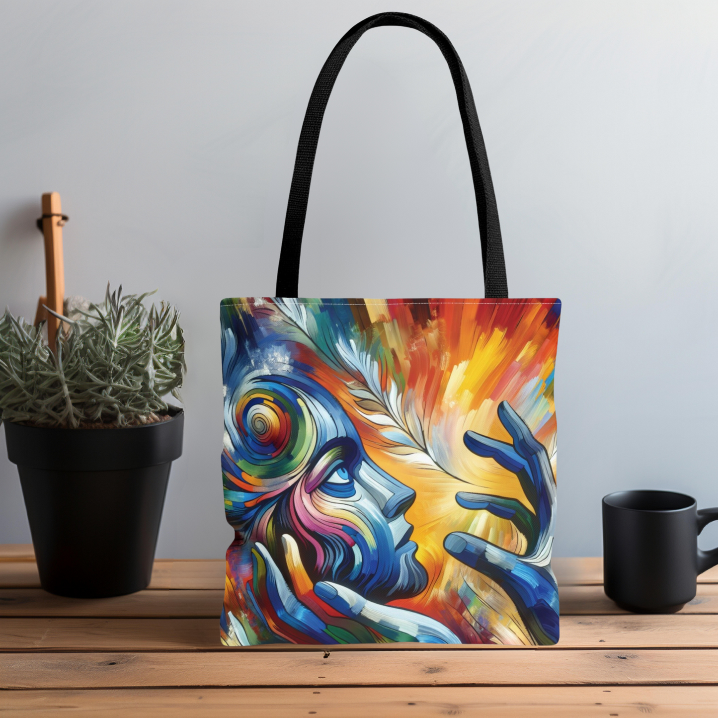 Spiritual Faith Tote Bag