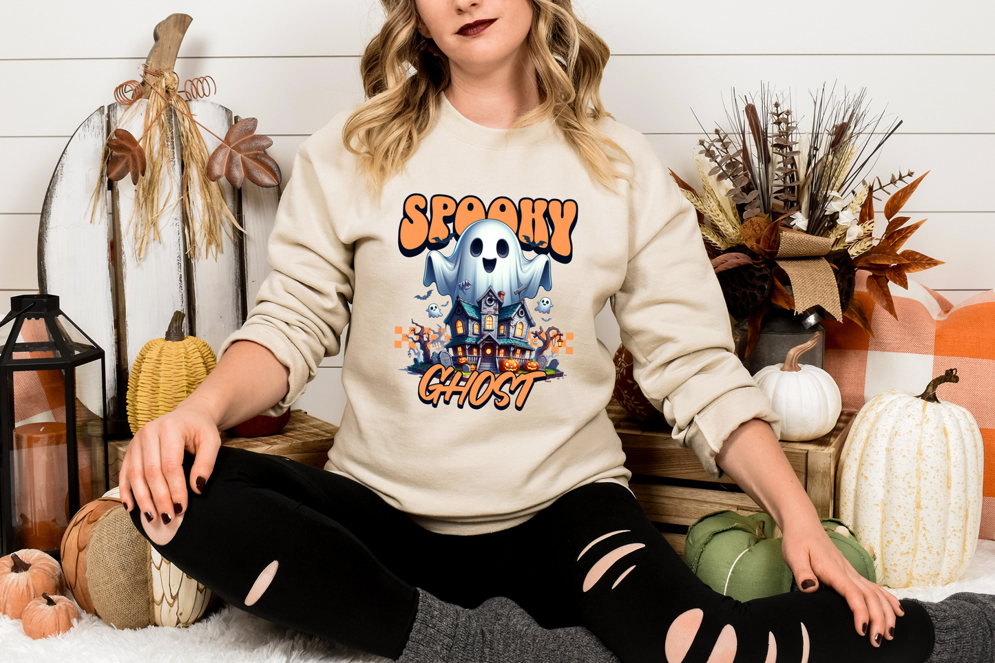 Spooky Ghost Sweatshirt