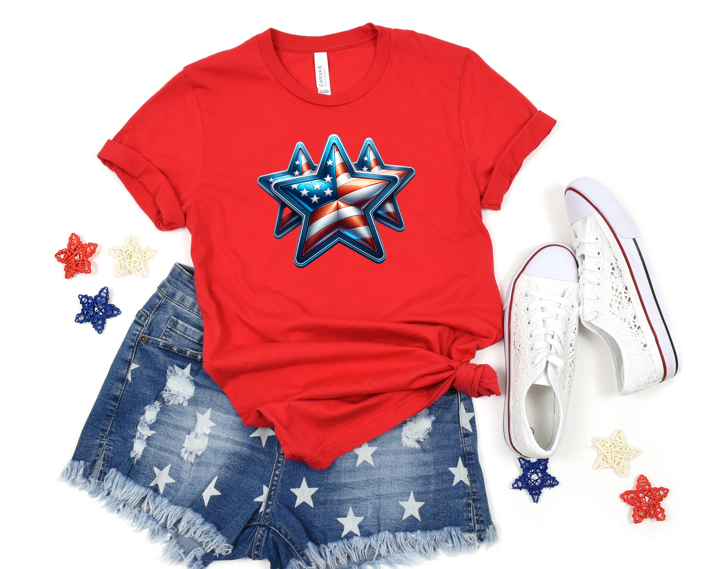 Patriotic Stars T-Shirt