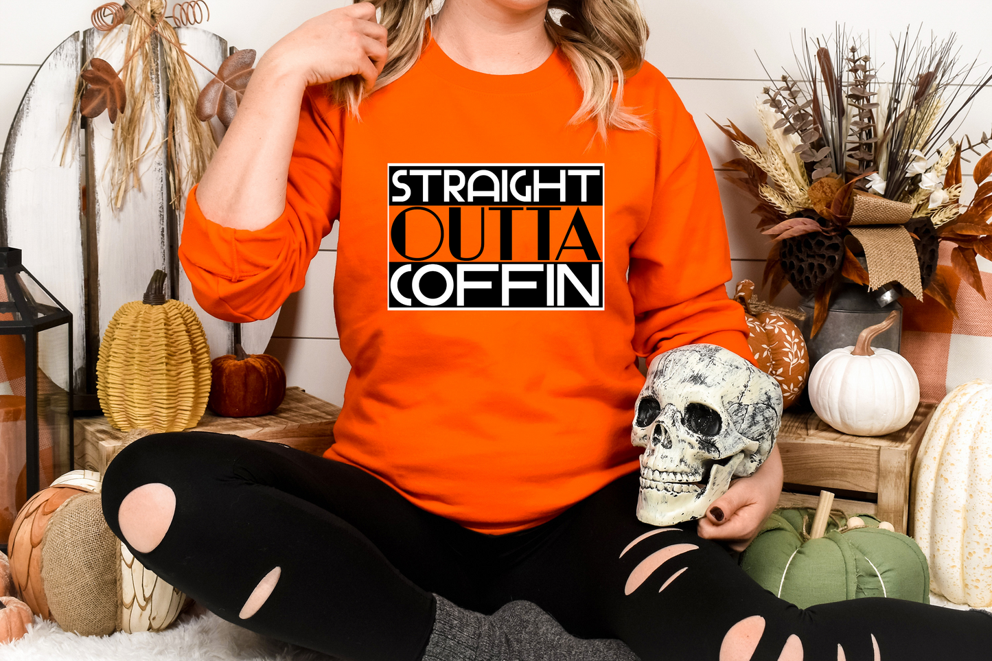 Straight Outta Coffin Sweatshirt