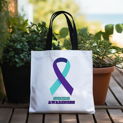 Suicide Awareness Tote Bag