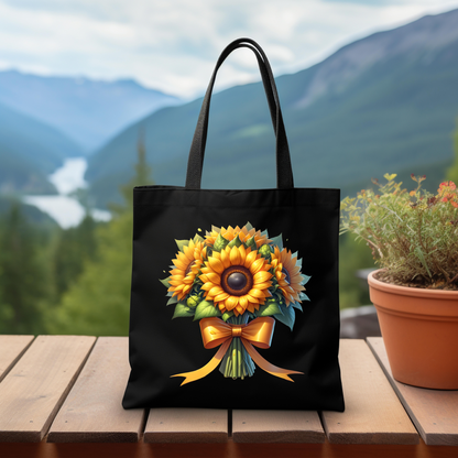 Sunflower Bouquet Tote Bag