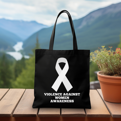 Violence Against Women Awareness Tote Bag