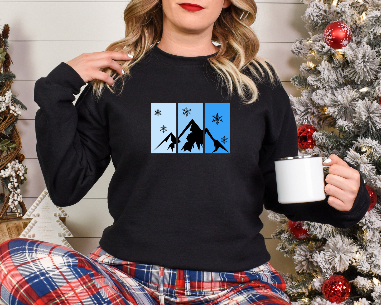 Winter Mountain Sweatshirt