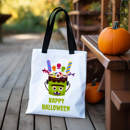 Halloween Monster Tote Bag